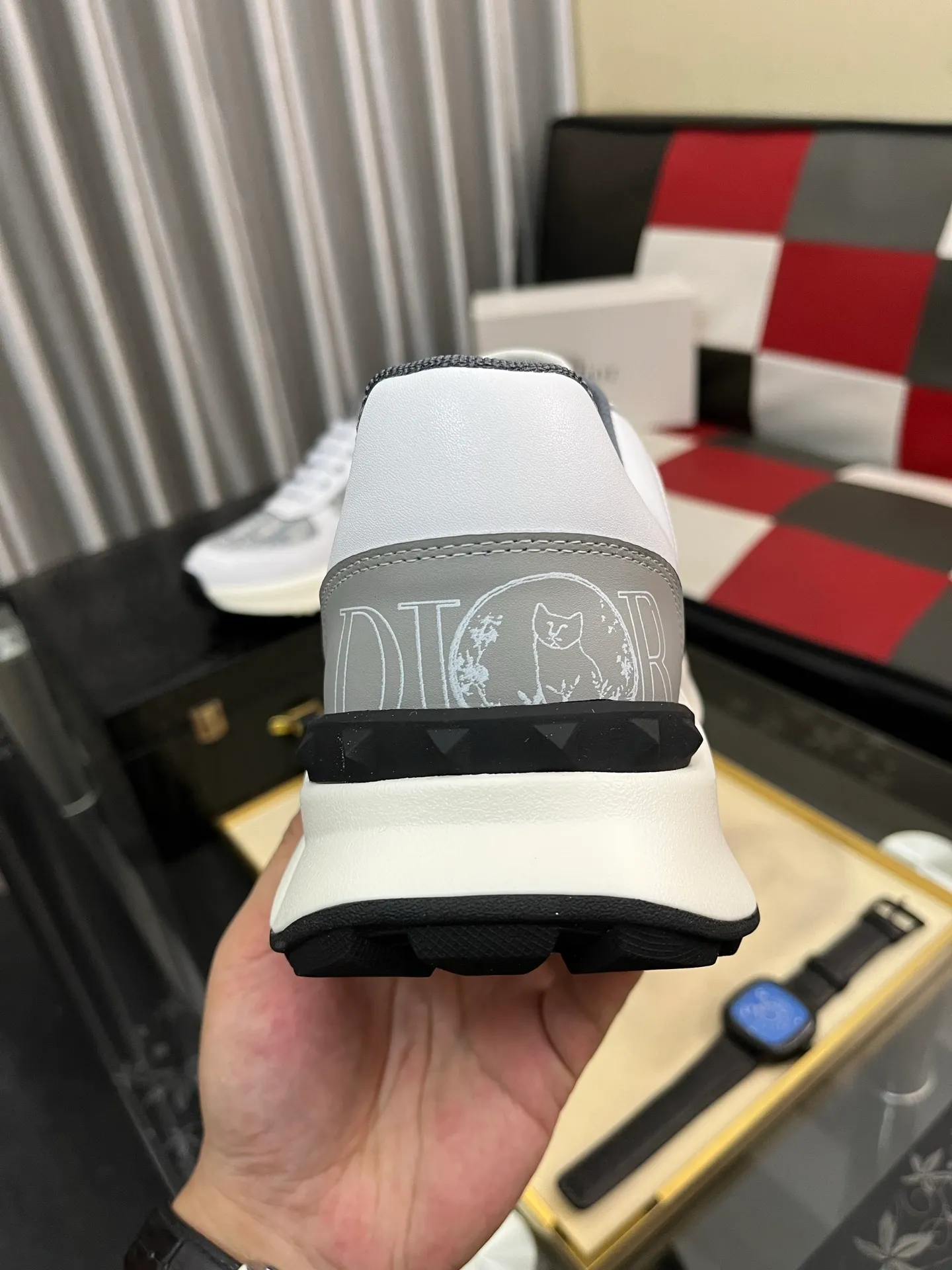 Men's Men's Shoes 💰438⌚️⌚️"Dior DIOR*" latest hot style casual shoes, top brand [seduce] luxury~purchase, top~quality. [Strong] The upper is made of imported breathable cowhide with material ➕ breathable sheepskin feet (•) and fine workmanship. Code number: 38-444️⃣Colors available